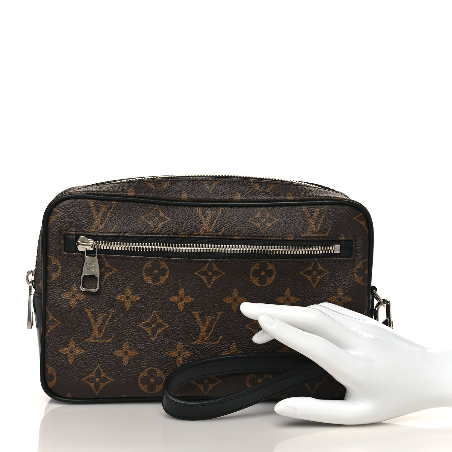 Monogram Macassar Kasai Clutch Black