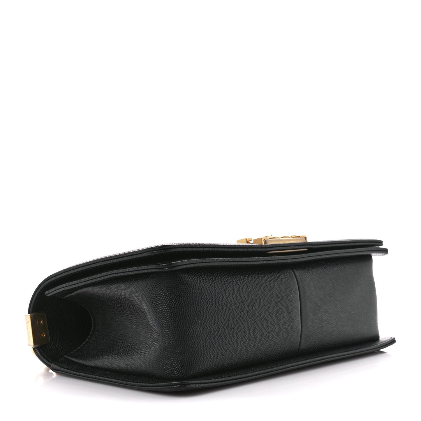 Caviar Quilted Medium Boy Flap Black