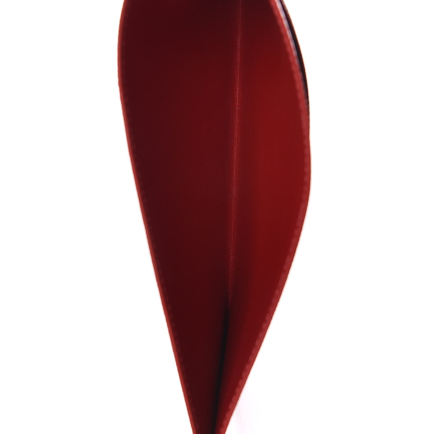 Calfskin Felicie Card Holder Insert Cherry