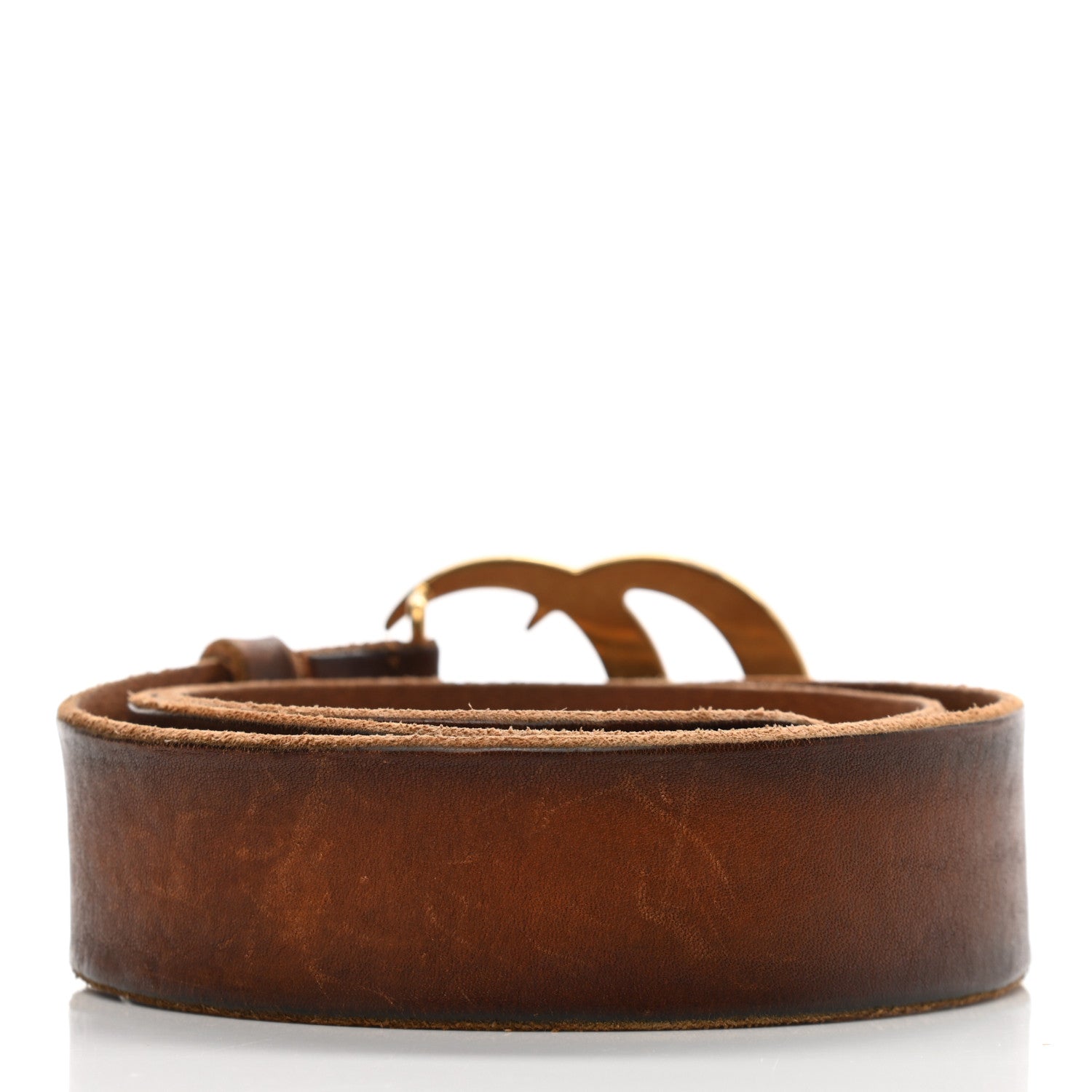 Gucci Faded Calfskin Double G 40mm Belt 85 34 Cuir 2 of 9