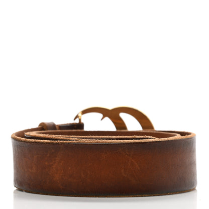 Gucci Faded Calfskin Double G 40mm Belt 85 34 Cuir 2 of 9