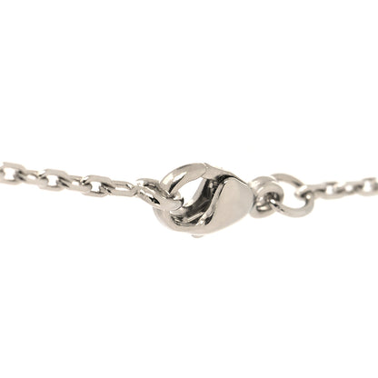 Hermes Lacquered Palladium Mini Pop H Pendant Necklace White 4 of 5