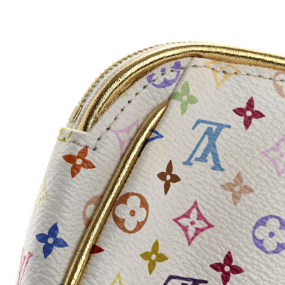 Louis Vuitton Monogram Multicolor Kate Clutch White 12 of 12