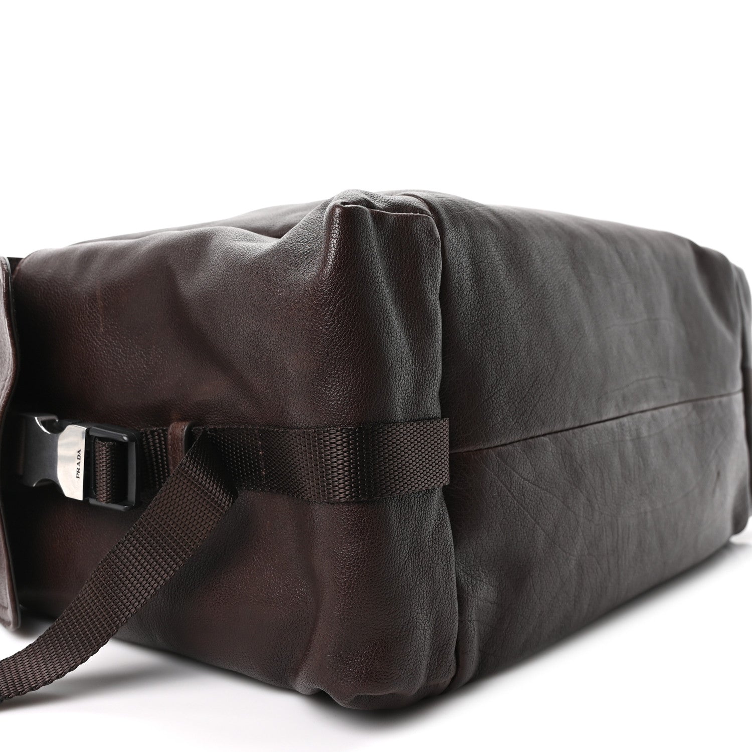 Prada Bullhide Large Explore Shoulder Bag Coffee 8 of 9