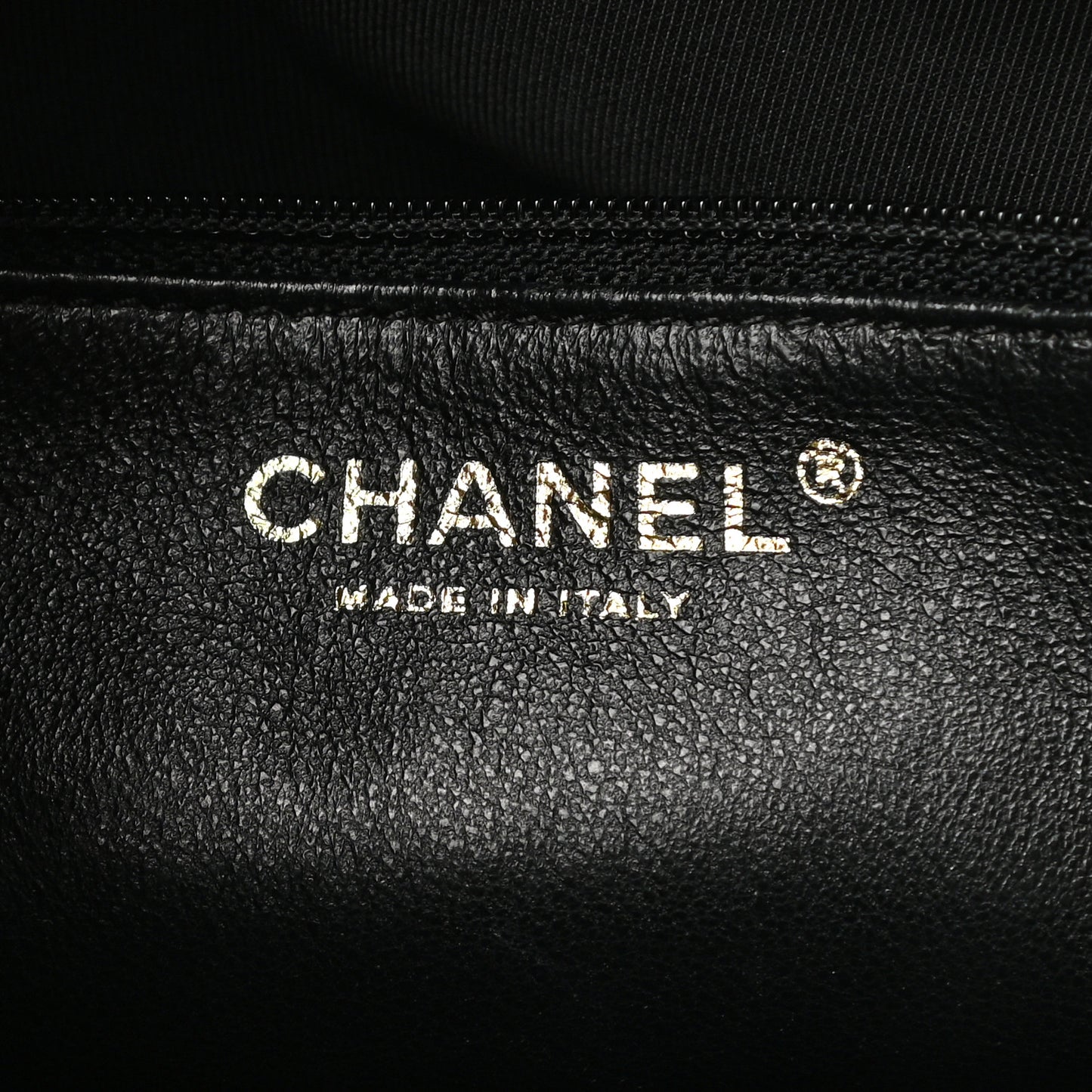 Caviar Quilted Medallion Tote Black