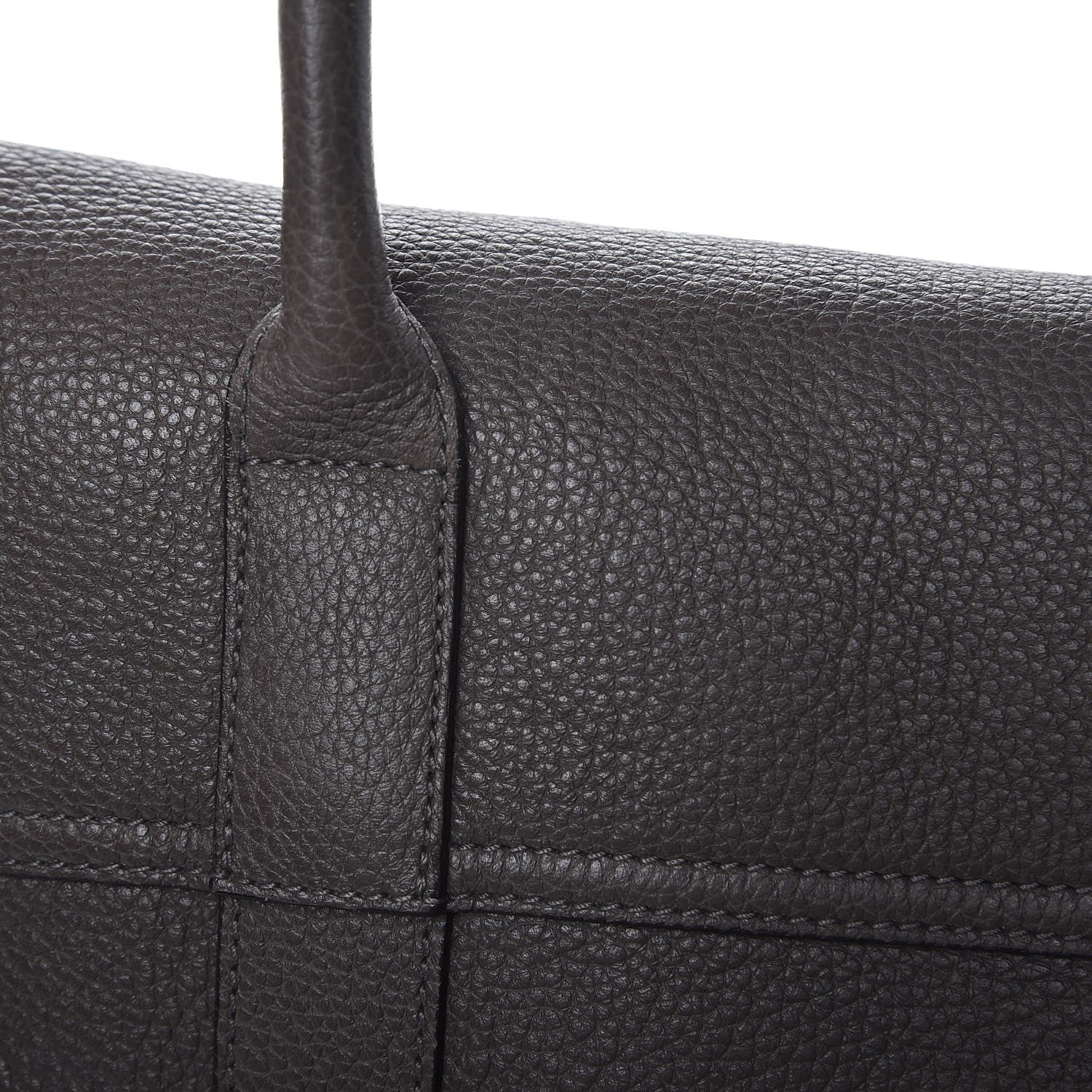 Mulberry Classic Grain Medium Bayswater Satchel Mole Grey 11 of 11