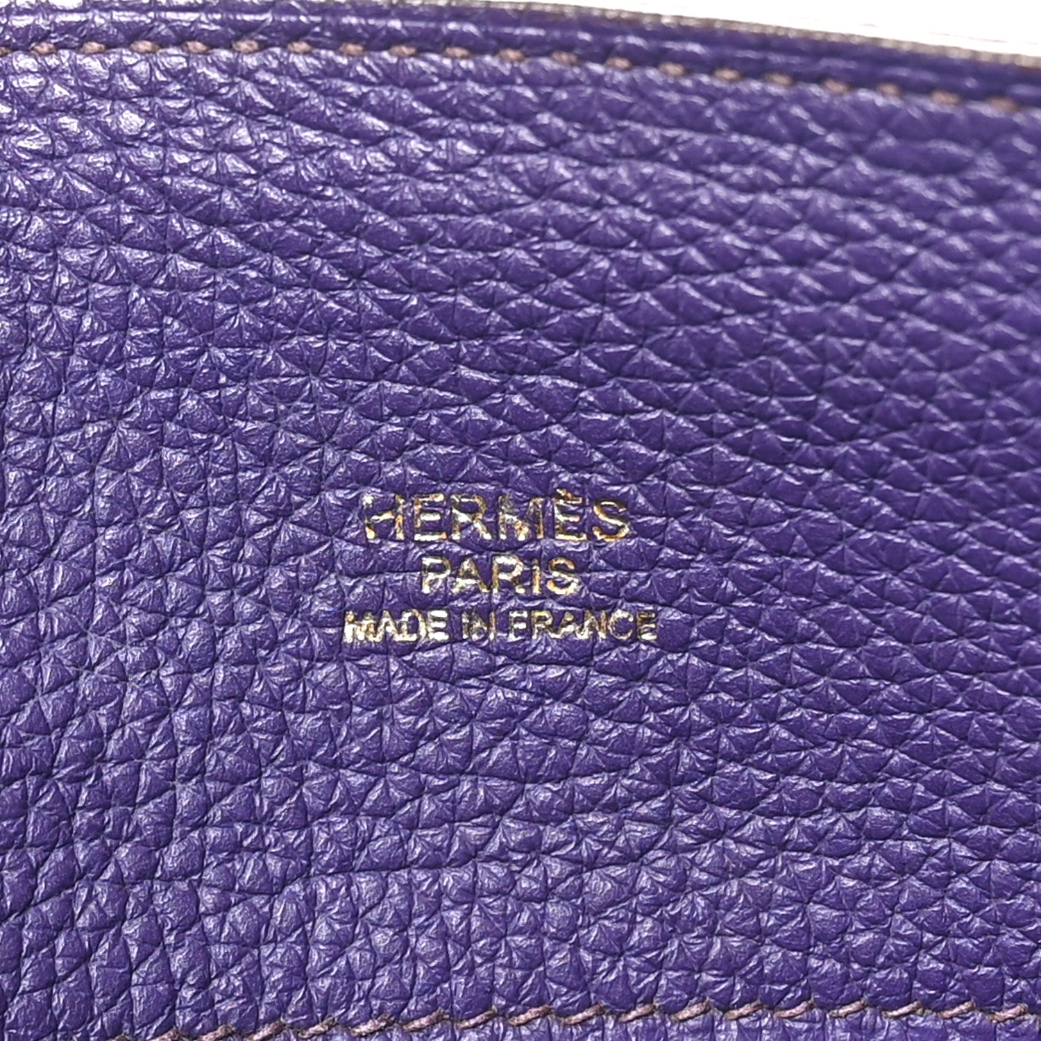 Hermes Togo So Kelly 26 Iris 6 of 10
