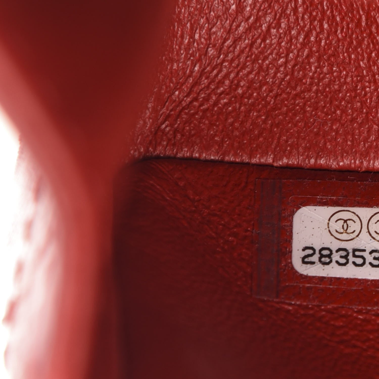 Chanel Aged Calfskin Quilted 2.55 Reissue Mini Flap Red 9 of 11