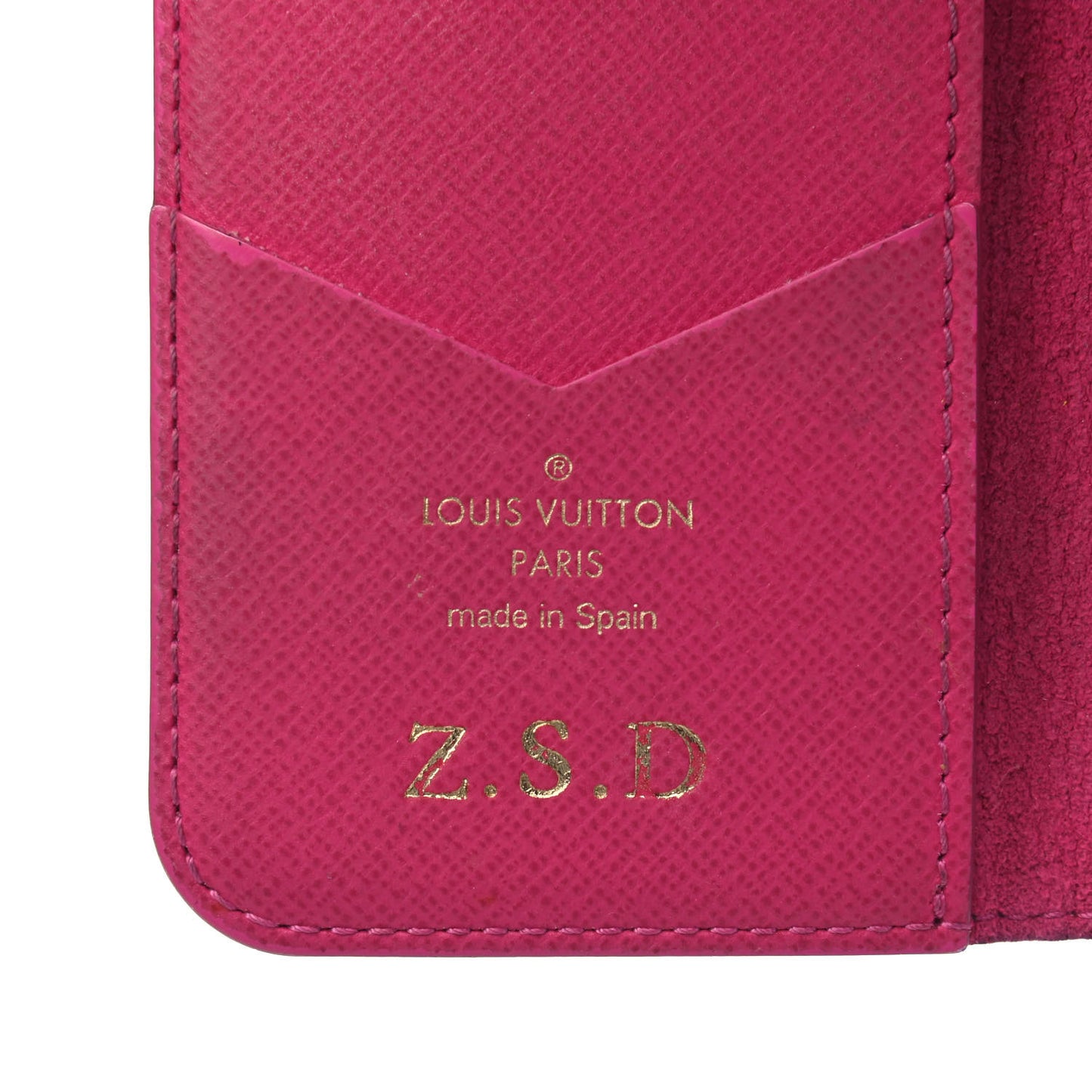 Monogram iPhone 7/8 Folio Case Pink