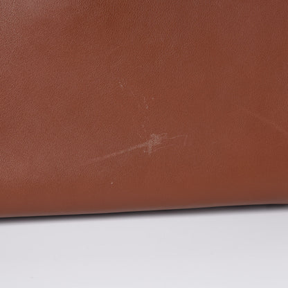 Saint Laurent Calfskin Large Sac De Jour Carryall Cognac 10 of 11