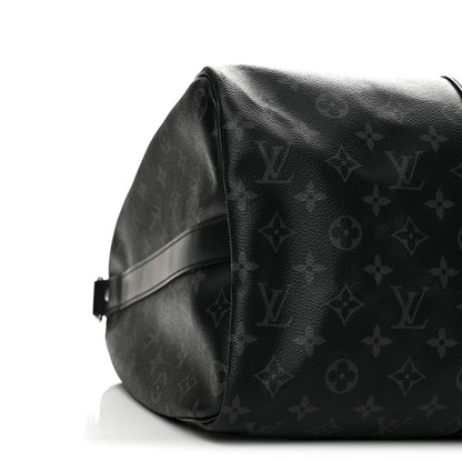 Louis Vuitton Monogram Eclipse Keepall Bandouliere 45 6 of 10