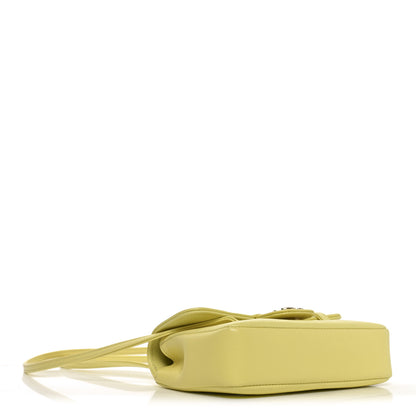 Chanel Shiny Caviar Mini Preppy Coco Shoulder Bag Light Yellow 4 of 11