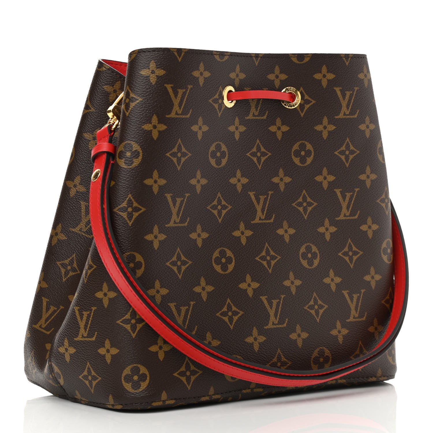 Louis Vuitton Monogram Neonoe MM Coquelicot 3 of 9