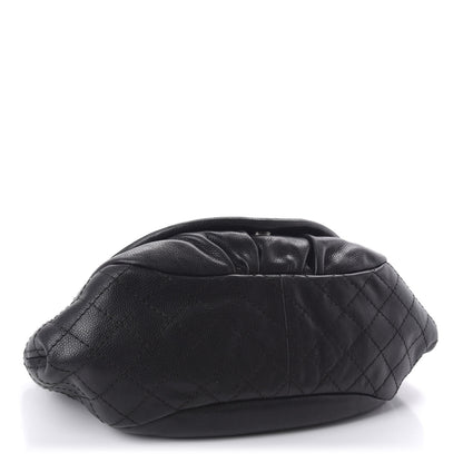 Chanel Caviar Half Moon Large Flap Black 4 of 10