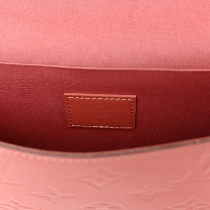 Louis Vuitton Vernis Valentine Dog Pochette Felicie Chain Wallet Pink 7 of 10