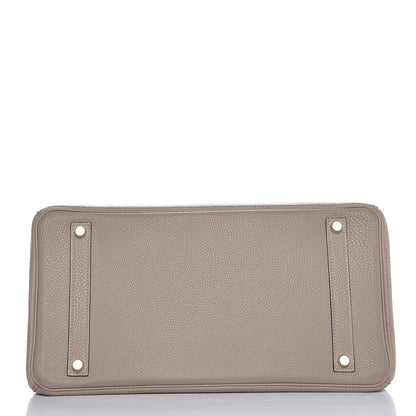 Hermes Togo Birkin 35 Gris Tourterelle 5 of 33
