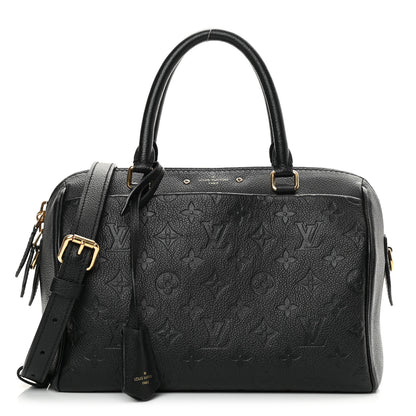 Louis Vuitton Empreinte Speedy Bandouliere 25 NM Black 1 of 14
