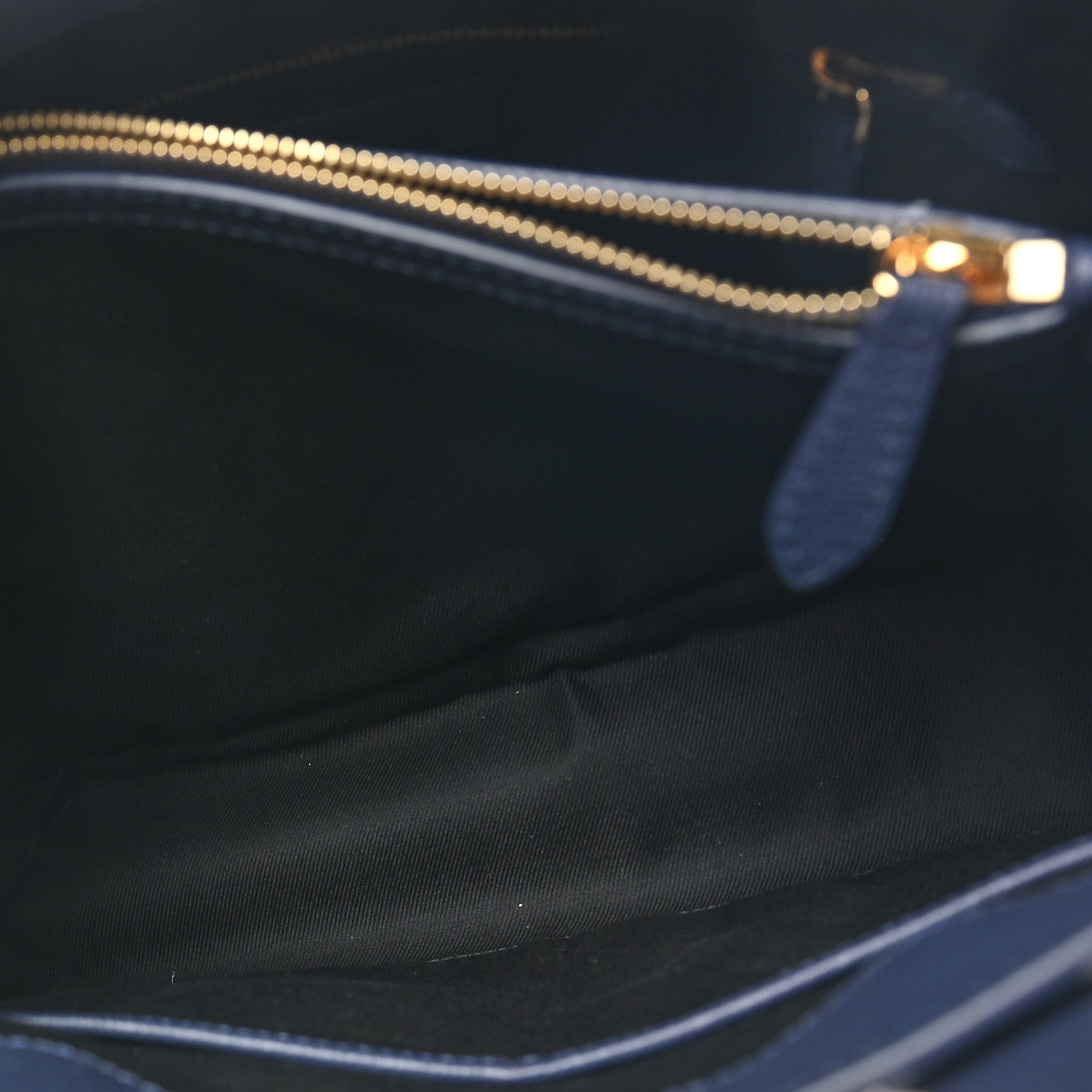 Burberry Derby Calfskin Vintage Check Medium Banner Tote Regency Blue 5 of 9