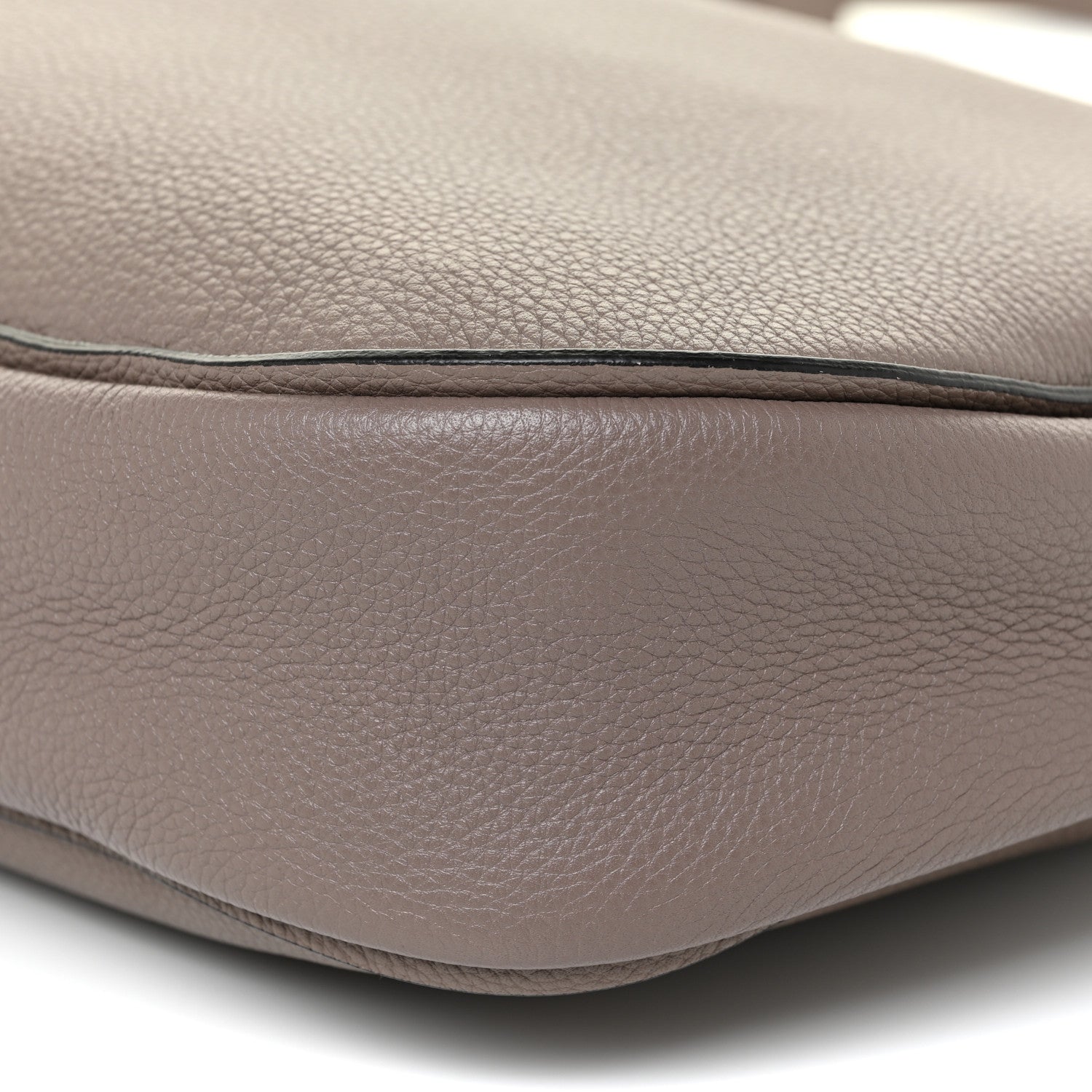 Salvatore Ferragamo Calfskin Reverse Hobo Gray 6 of 13