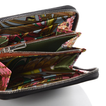 Hermes Epsom Silk'in Compact Wallet Black 4 of 8