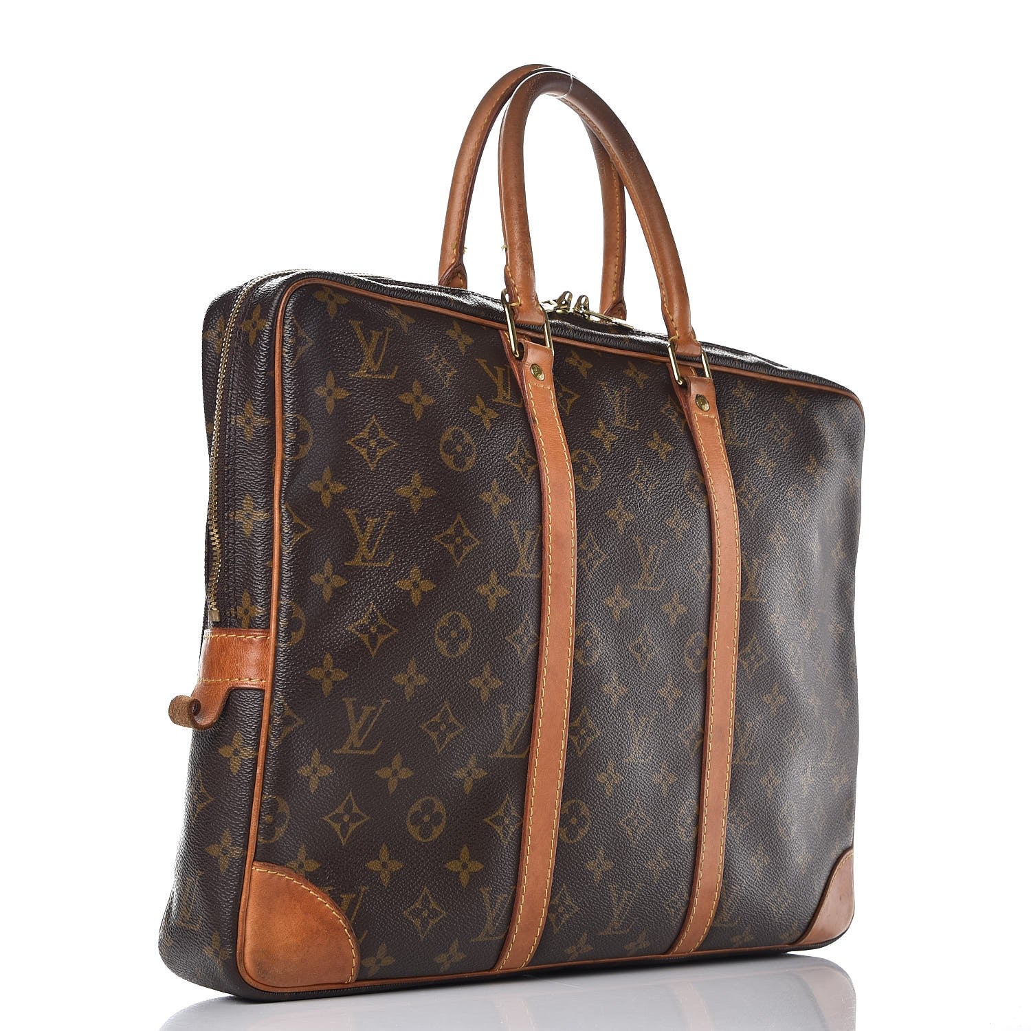 Louis Vuitton Monogram Porte Documents Voyage Soft Briefcase 3 of 16