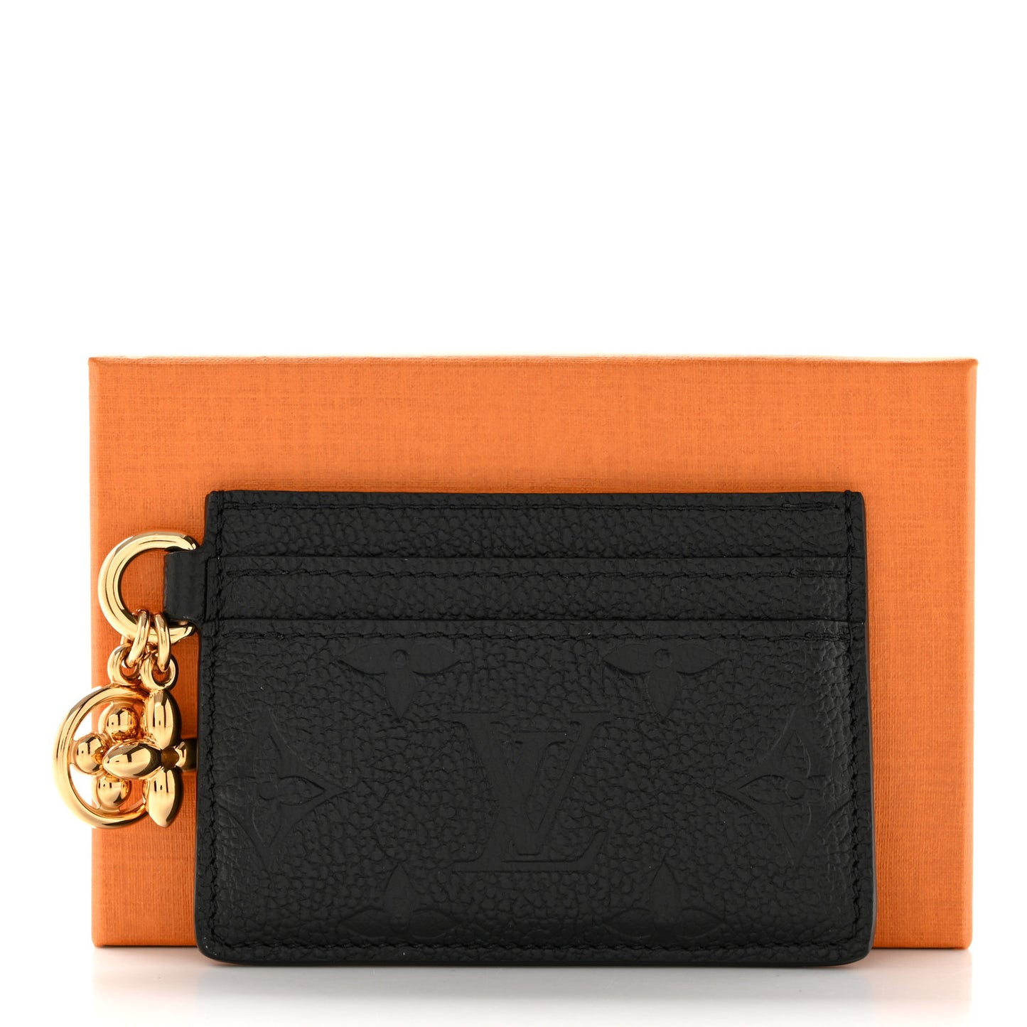 Empreinte Monogram LV Charms Card Holder Black