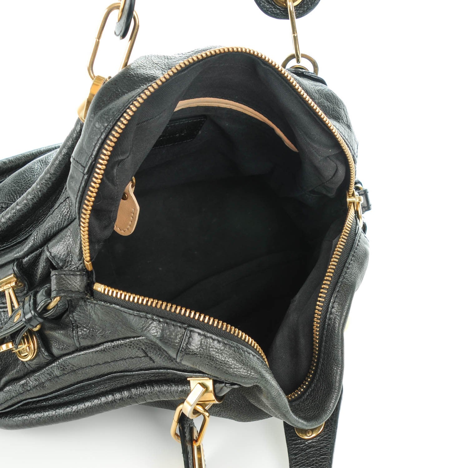 Chloe Calfskin Medium Paraty Black 5 of 7