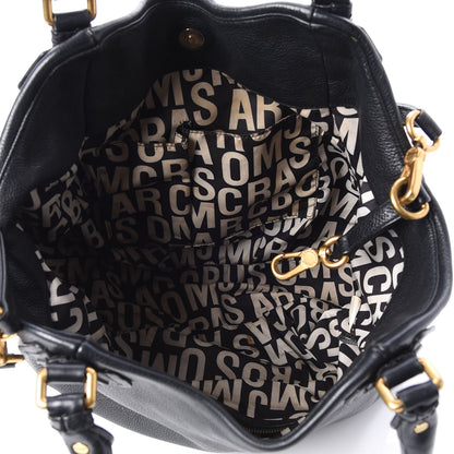 Marc Jacobs MARC By Pebbled Calfskin Classic Q Francesca Tote Black 6 of 9