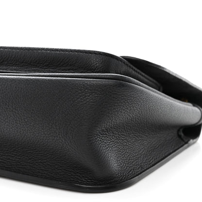 Louis Vuitton Grained Calfskin Lockme Chain Bag PM Black 9 of 9
