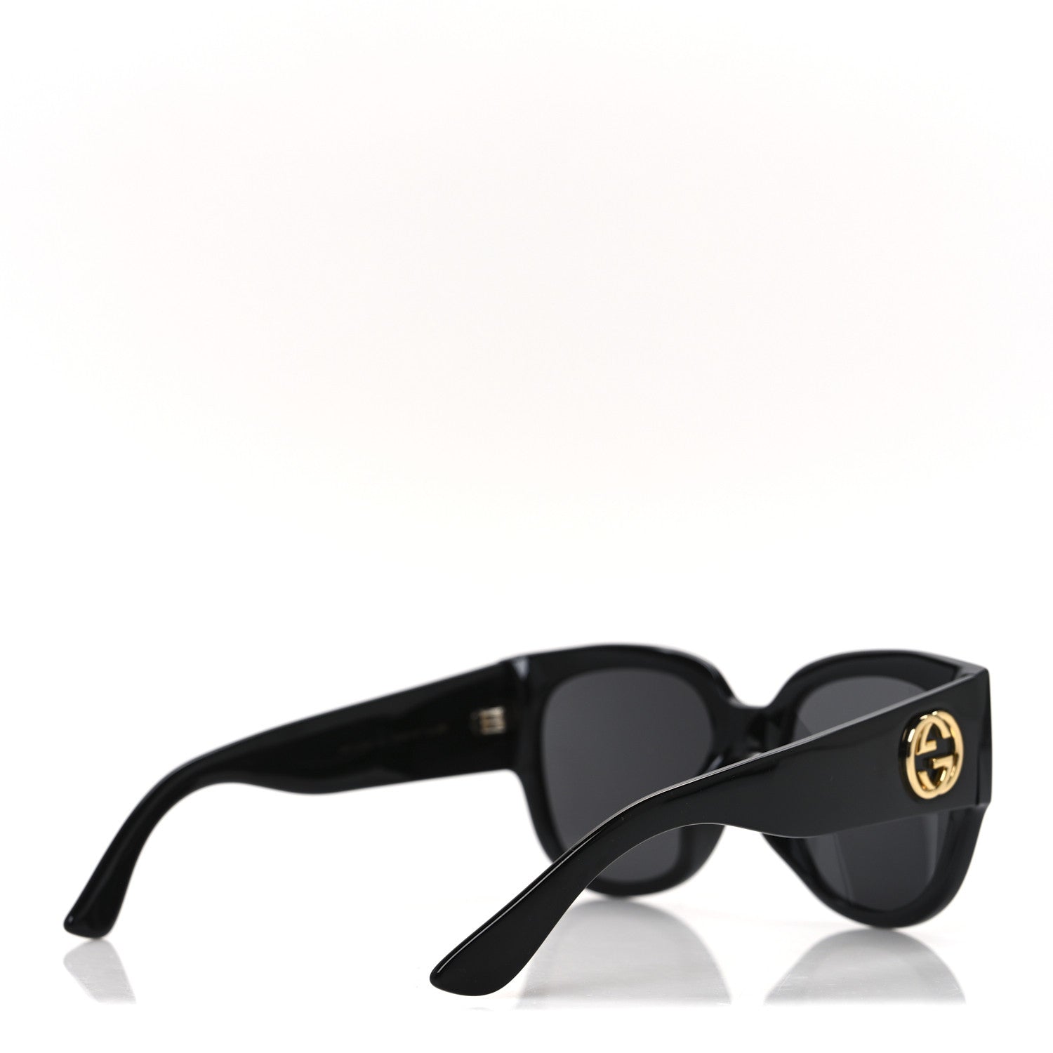 Gucci Acetate Square Frame Sunglasses GG0142SA Black 4 of 8
