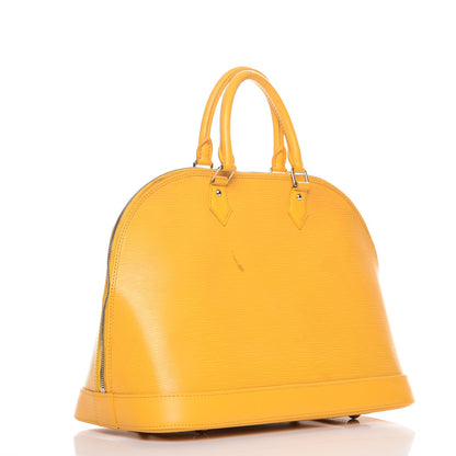 Louis Vuitton Epi Alma GM Citron 3 of 13