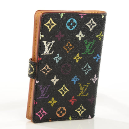 Louis Vuitton Monogram Multicolor Carnet de Bal Mini Agenda Cover Black 3 of 7