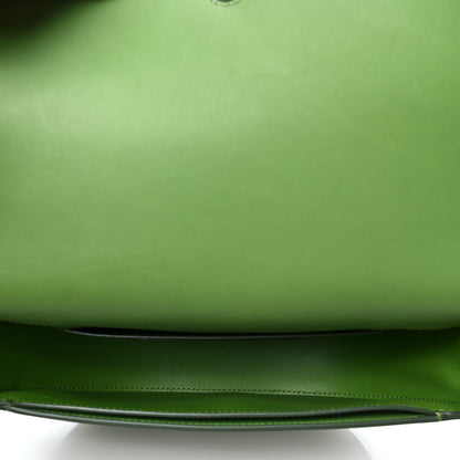 Burberry Calfskin Small Olympia Shoulder Bag Green 5 of 8