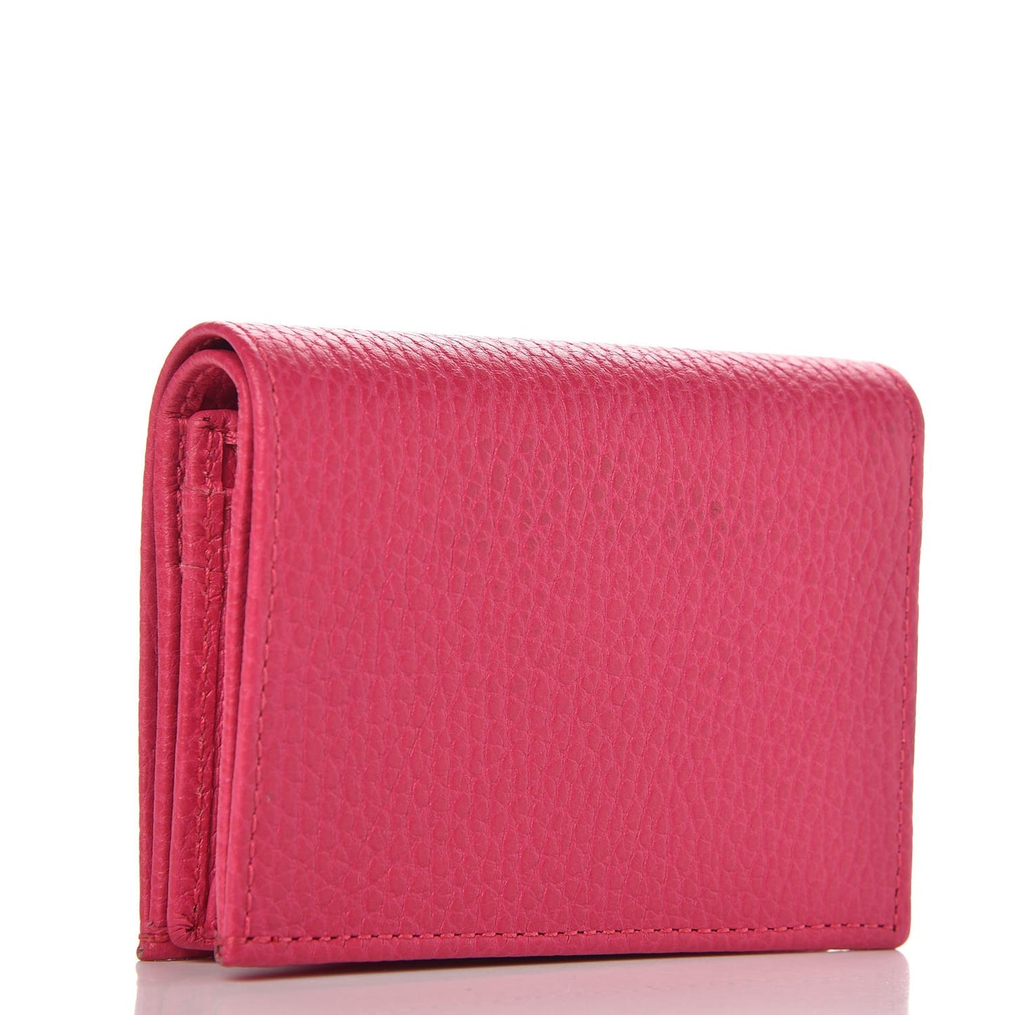Dollar Calfskin GG Marmont Card Case Box Pink