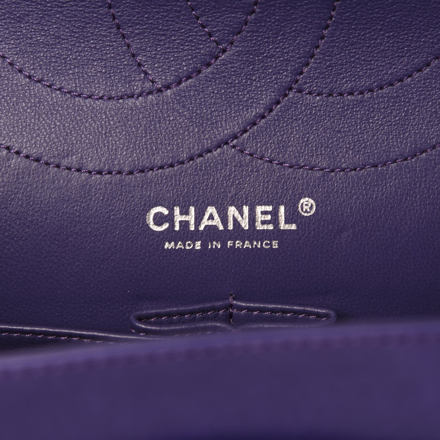 Lambskin 2.55 Reissue 227 Flap Purple