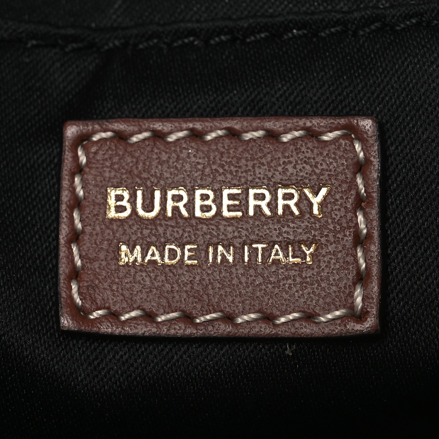 Burberry Satin Mythical Alphabet Drawstring Pouch Orange Black White 15 of 28