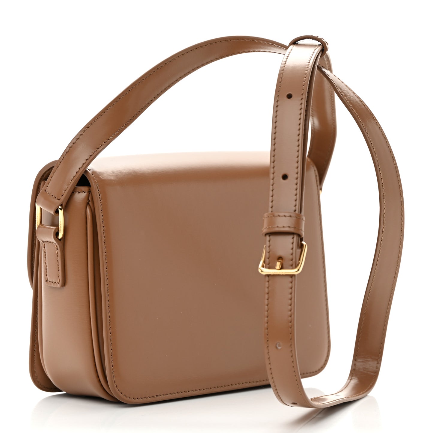 Shiny Calfskin Teen Triomphe Bronze