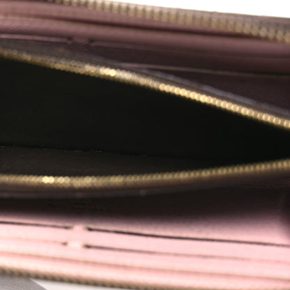 Louis Vuitton Monogram Clemence Wallet Rose Ballerine 7 of 17