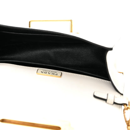 Prada City Calfskin Saffiano Cahier Bag Talco 5 of 10