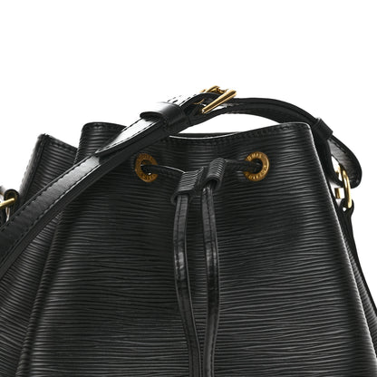 Louis Vuitton Epi Petit Noe Black 9 of 11