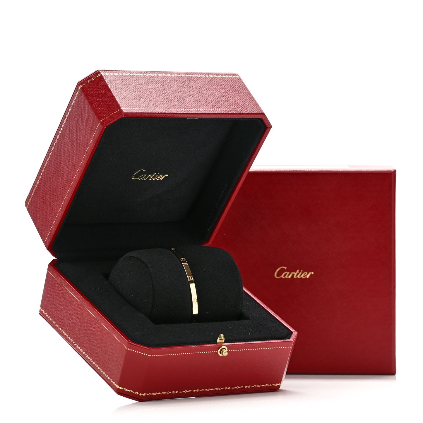 18K Yellow Gold Small LOVE Bracelet 16