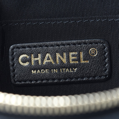 Chanel Aged Calfskin Quilted Waist Bag With Coin Purse Black 6 of 10