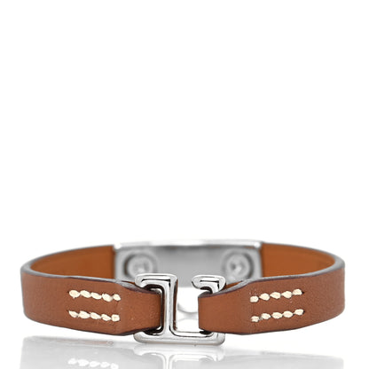 Hermes Swift Micro Rivale Bracelet T2 Gold 3 of 5