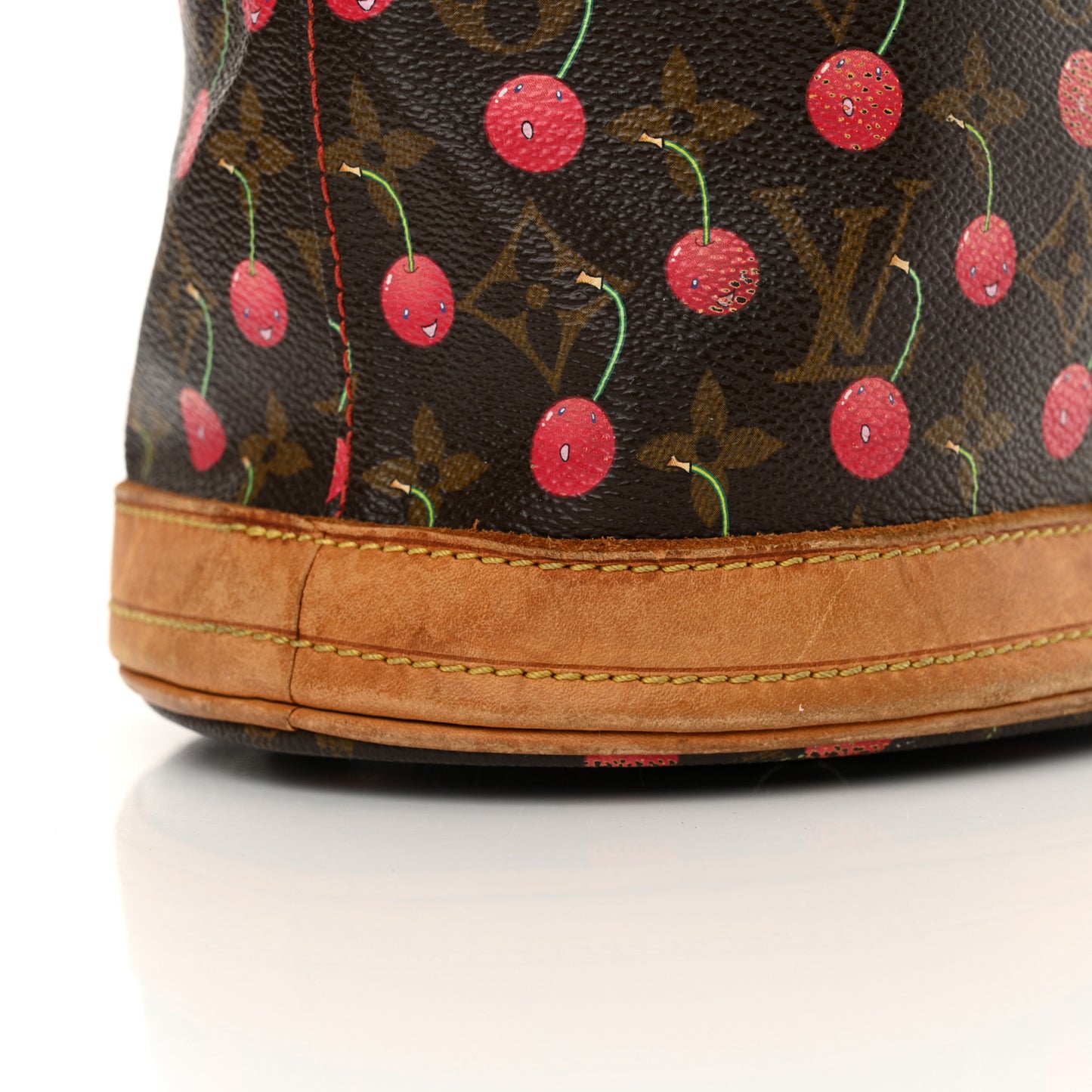 Monogram Cerises Bucket Bag