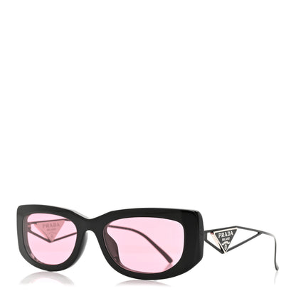 Prada Acetate Sunglasses SPR 14Y Black Pink 1 of 7