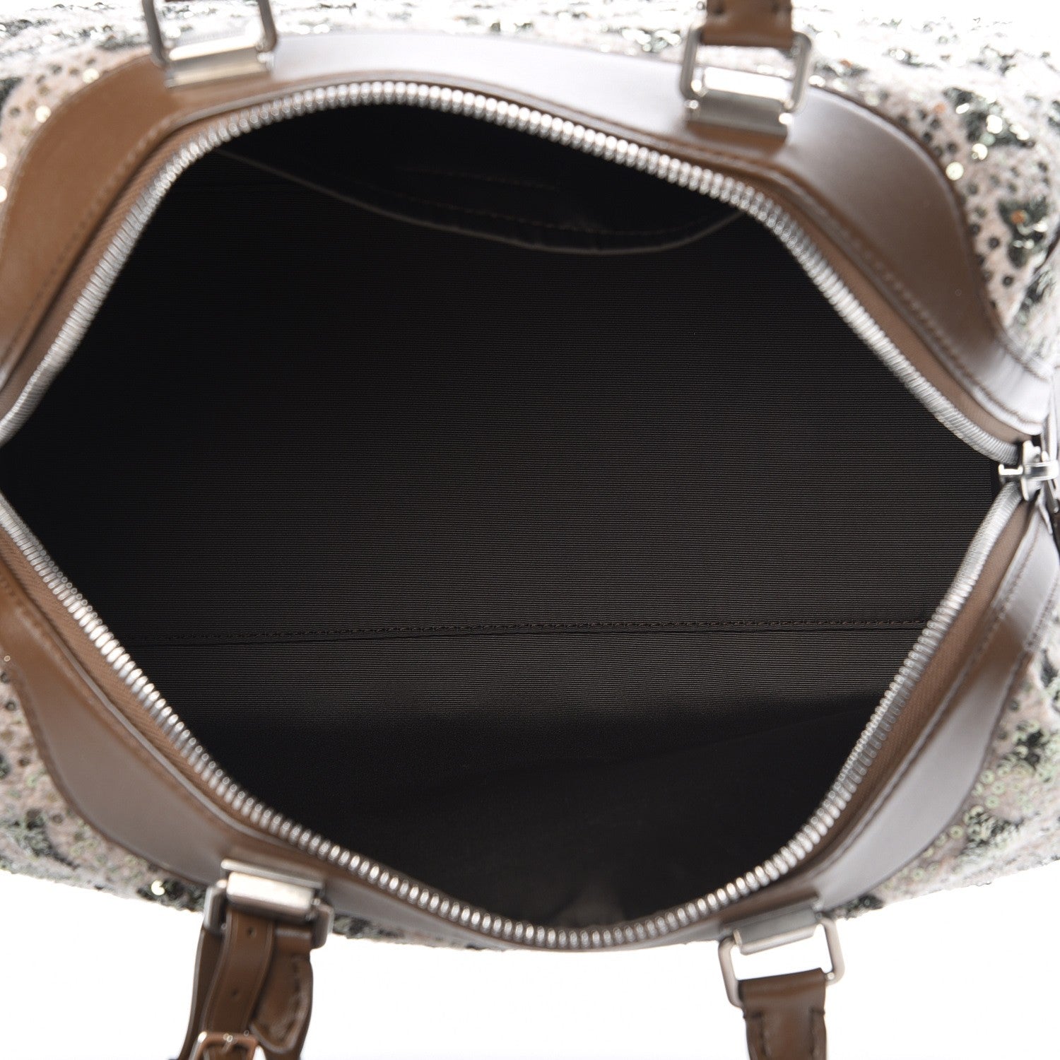 Louis Vuitton Sequin Monogram Sunshine Express Speedy Kaki 5 of 6