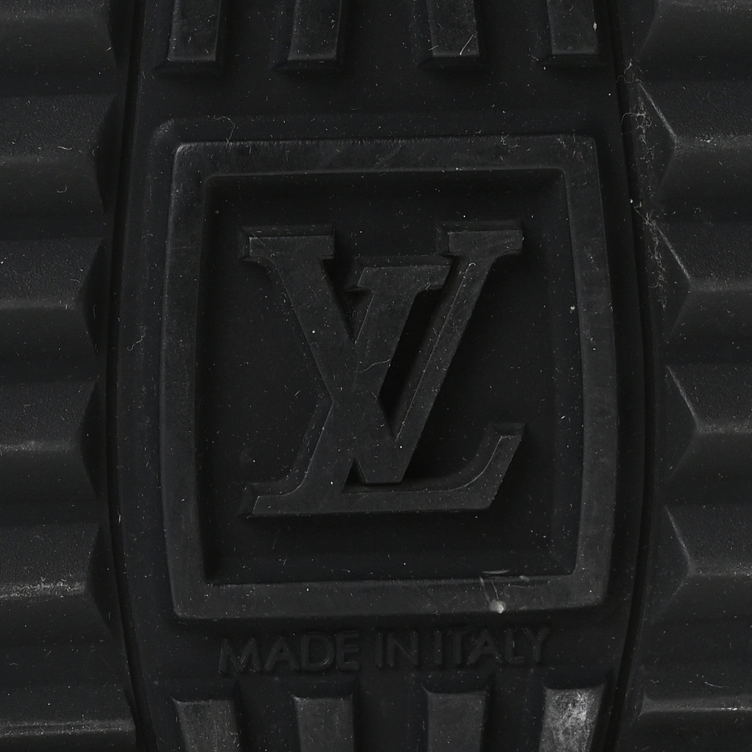 Louis Vuitton Suede Monogram Run Away Sneakers 37 Black 7 of 9