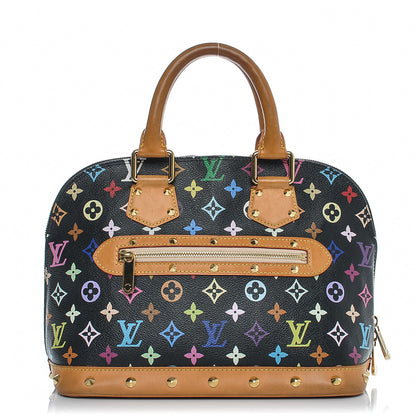 Louis Vuitton Monogram Multicolor Alma Black 1 of 8