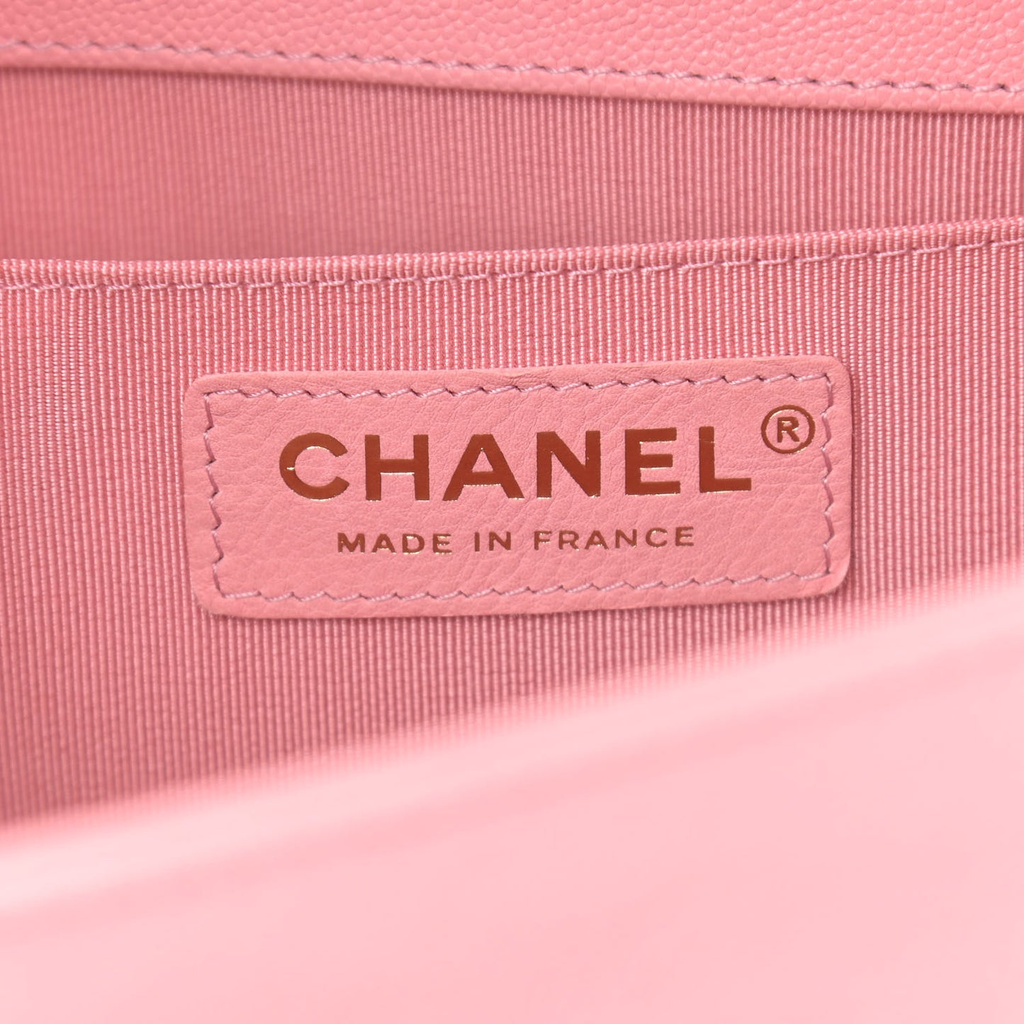 Caviar Quilted Medium Boy Flap Pink