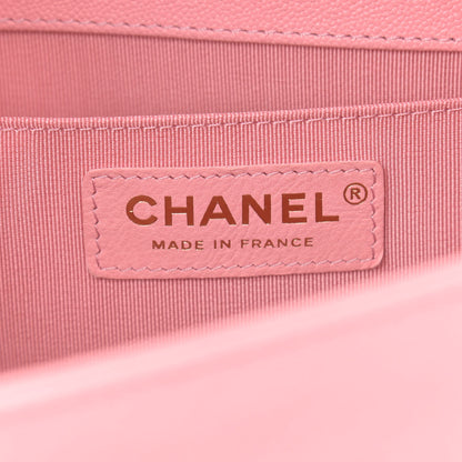 Chanel Caviar Quilted Medium Boy Flap Pink 5 of 8